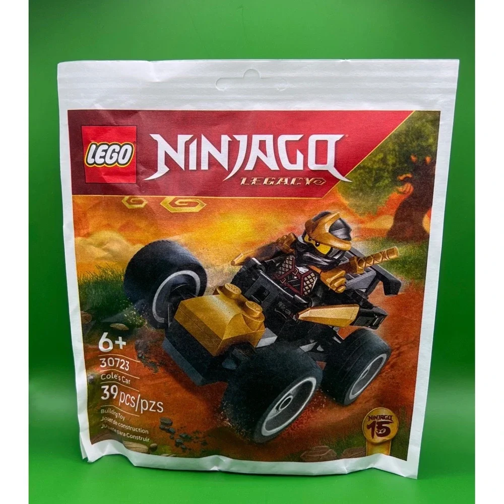 LEGO Ninjago Legacy Cole's Car 30723 Polybag 39 Pcs Building Toy Minifigure New